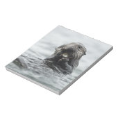 Adorable Sea Otter Notizblock (Rotiert)