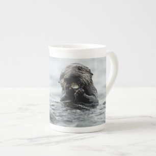 Adorable Sea Otter Porzellantasse