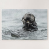 Adorable Sea Otter Puzzle (Horizontal)