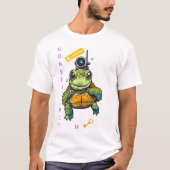 Adorable Sea Turtle T - Shirt für Content Creators (Vorderseite)
