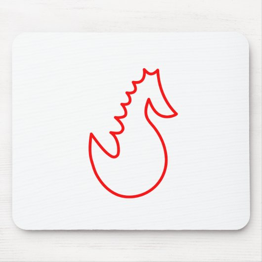 Adorable Searpferd Mousepad (Vorne)