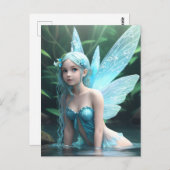 Adorable sexy Fairy Postcard Postkarte (Vorne/Hinten)