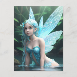 Adorable sexy Fairy Postcard Postkarte