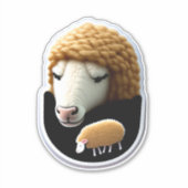 Adorable Sheep Stickers für jeden Anlass Aufkleber (Vorderseite)
