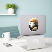Adorable Sheep Stickers für jeden Anlass Aufkleber (Laptop auf Schreibtisch)