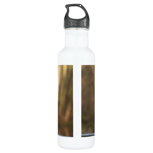 Adorable Sheltie Edelstahlflasche (Rückseite)