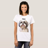 ADORABLE SHIH TZU DOG FACE T-Shirt (Vorne ganz)