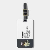 Adorable Shih Tzu Puppy Gepäckanhänger (Vorderseite vertikal)