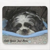 Adorable Shih Tzu Puppy Mouse Pad zum Personalisie Mousepad (Vorne)