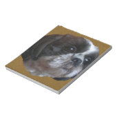 Adorable Shih tzu Rico Notizblock (Rotiert)