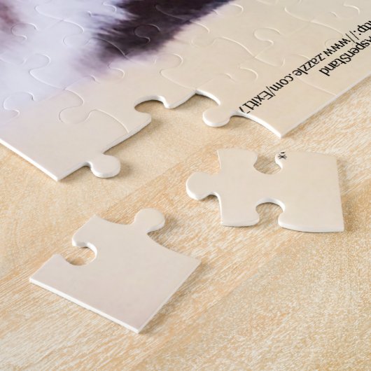 Adorable Siamese Kitten Blue Eye Nah-up Foto Puzzle (Seite)