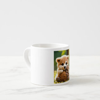 "Adorable Sister & Baby Girl Animal Design Tasse" Espressotasse