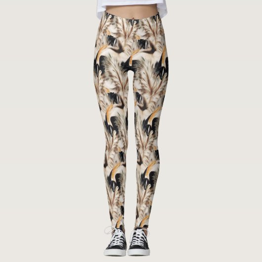 Adorable Skunk Animal Muster Case-Mate iPhone Cas Leggings (Vorderseite)