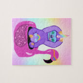 Adorable Sloth-Eishorn Jigsaw Puzzle (Horizontal)