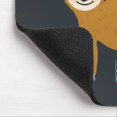 Adorable Sloth "Hang in There" Mousepad (Ecke)