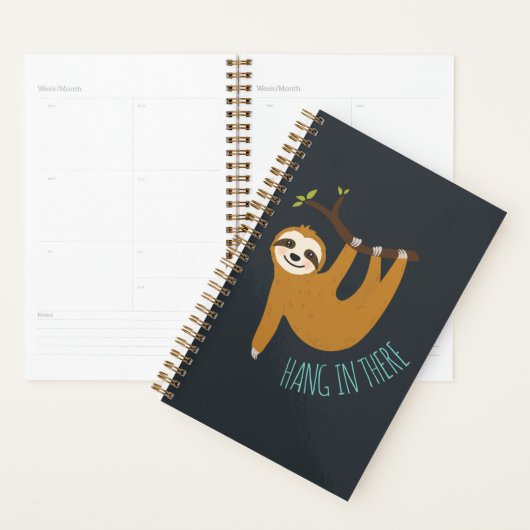 Adorable Sloth "Hang in There" Planer (Anzeige)