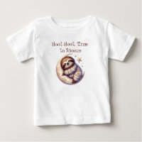Adorable Sloth & Moon Baby Tuch