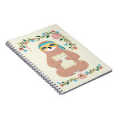 Adorable Sloth Notebook Notizblock (Rechte Seite)