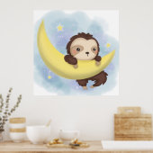 Adorable Sloth Poster (Küche)