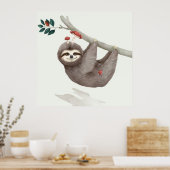 Adorable Sloth Poster (Küche)
