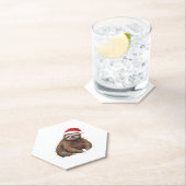 Adorable Sloth Wrapped in Holiday Lights Classic T Untersetzer (Vor Ort)