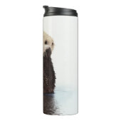 Adorable Smilch Otter im Lake Thermosbecher (Nach rechts gedreht)