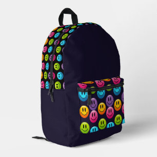 "Adorable Smile Emoji Pattern Collection" Bedruckter Rucksack