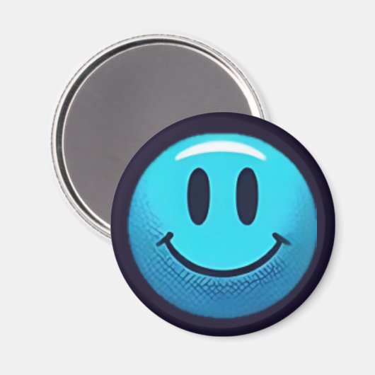 "Adorable Smile Emoji Pattern Collection" Magnet (Vorderseite/Rückseite)