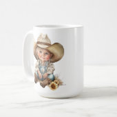 ADORABLE SMILING KLEINES KÄLCHENMÄDCHEN KAFFEETASSE (Vorderseite Links)