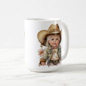 ADORABLE SMILING KLEINES KÄLCHENMÄDCHEN KAFFEETASSE (VorderseiteRechts)