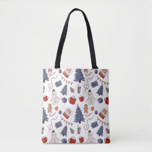 Adorable Snowman & Holiday Chef Weihnachten Tasche