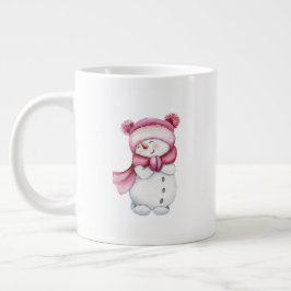 Adorable Snowman-Tasse Jumbo-Tasse