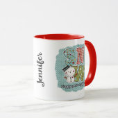 Adorable Snowman-Tasse Tasse (VorderseiteRechts)