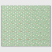 Adorable Snowmen Pattern | Cozy Christmas Vibes Geschenkpapier (Flach)