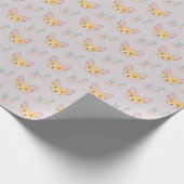 Adorable Sphynx Cats Wrapping Paper Geschenkpapier (Ecke)