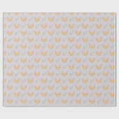 Adorable Sphynx Cats Wrapping Paper Geschenkpapier (Flach)