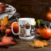 Adorable Spooky Cats Halloween-Tasse Kaffeetasse