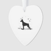 Adorable Spooky Golden Retriever Ghost Classic T-S Ornament (Vorderseite)