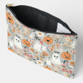 Adorable Spooky Season Ghost Makeup Bag Zubehörtasche (Offen)