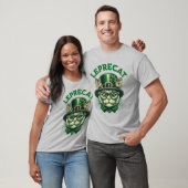 Adorable St. Patrick's Day Cat T-Shirt (Unisex)