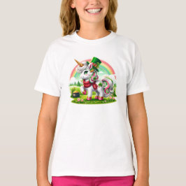 Adorable St. Patricks Day Unicorn T-Shirt