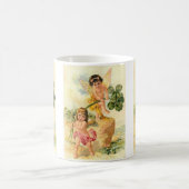 Adorable St. Patrick's Vintag Fairies Kaffeetasse (Mittel)