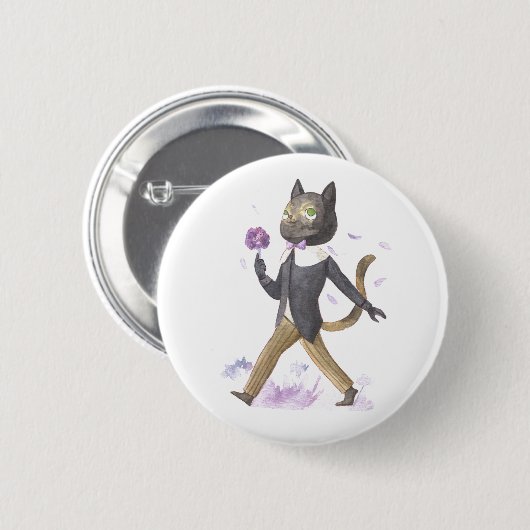 Adorable Stardust - Katzentaste Button (Vorne & Hinten)
