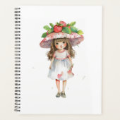 Adorable Strawberry Girl Planer (Vorderseite)