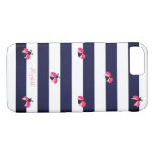 Adorable Strip, Ladybird Personalisiert Case-Mate iPhone Hülle (Rückseite (Horizontal))