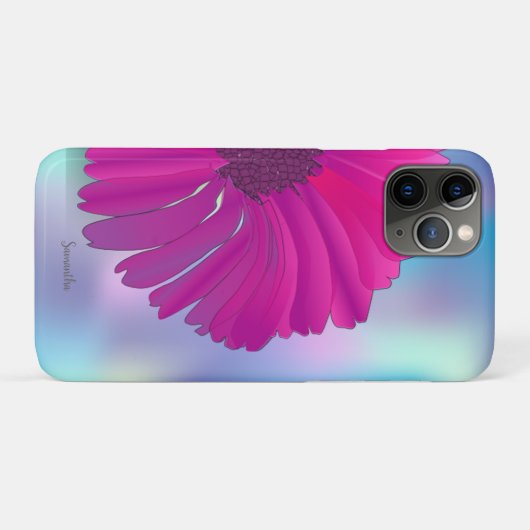 Adorable Stylish Daisy, Blume Holographic Case-Mate iPhone Hülle (Rückseite (Horizontal))