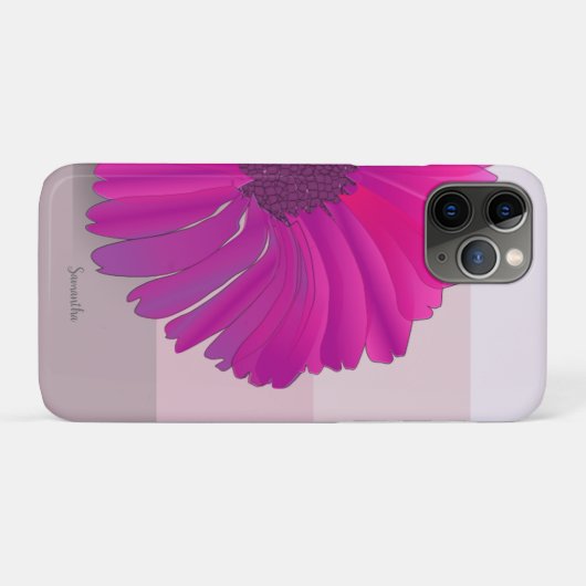 Adorable Stylish Daisy, Blume - Personalisiert Case-Mate iPhone Hülle (Rückseite (Horizontal))