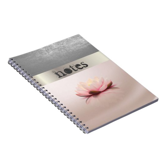 Adorable Stylish Lotus Blume Notizblock (Rechte Seite)