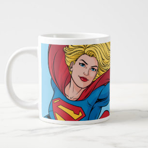 Adorable Supergirl Stance Jumbo-Tasse