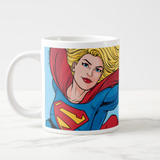 Adorable Supergirl Stance Jumbo-Tasse